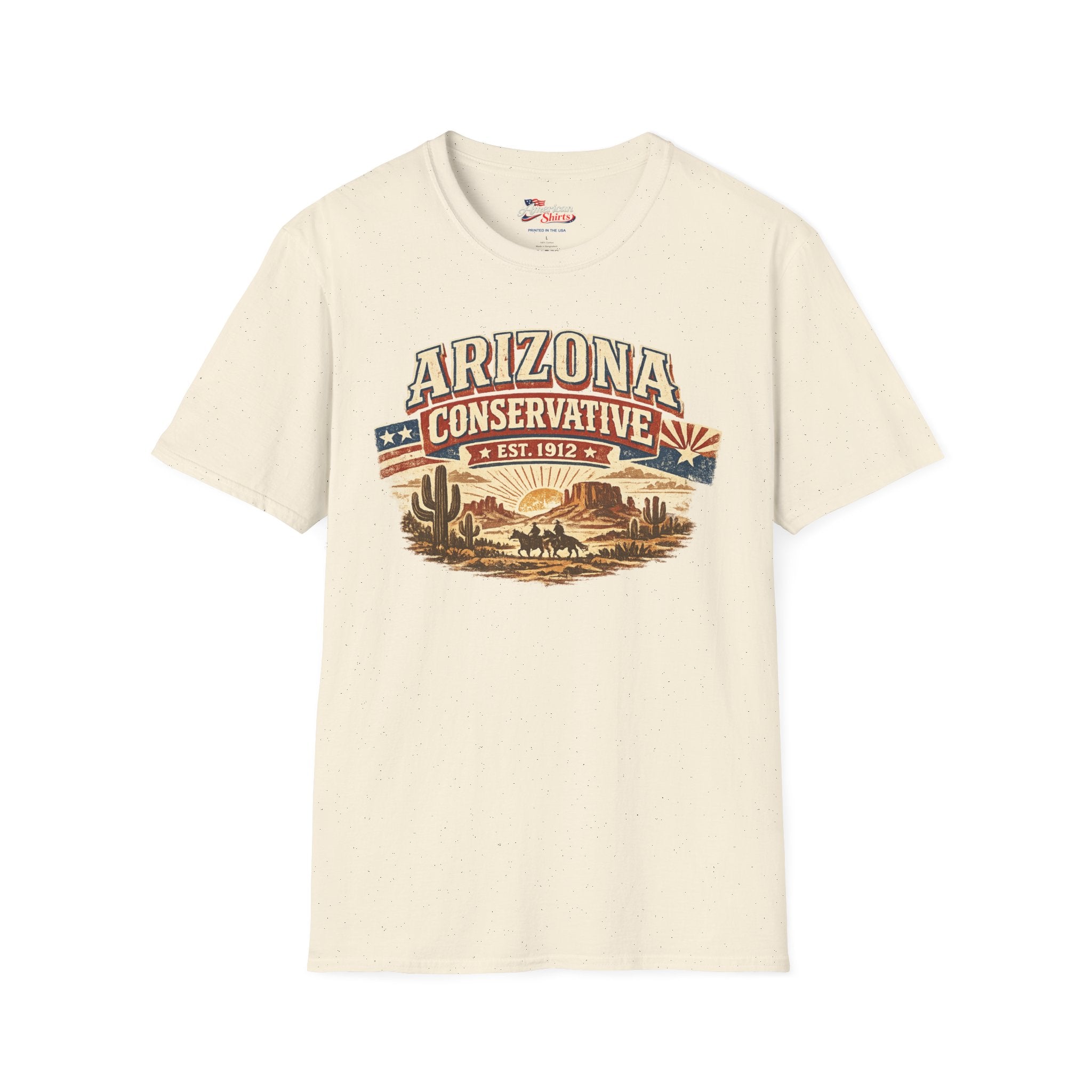 Arizona Conservative Unisex Softstyle T Shirt Red 2026