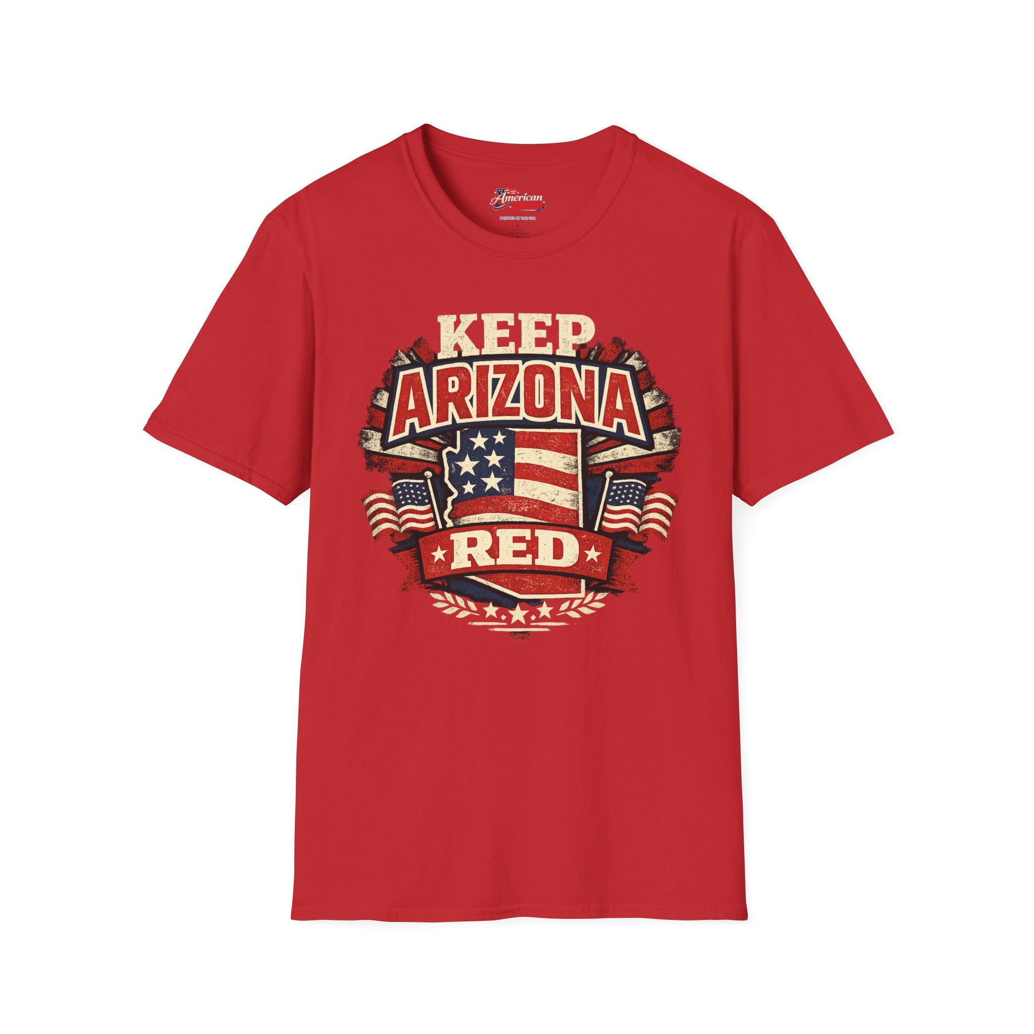 Keep Arizona Red Unisex Softstyle T-Shirt Red 2026