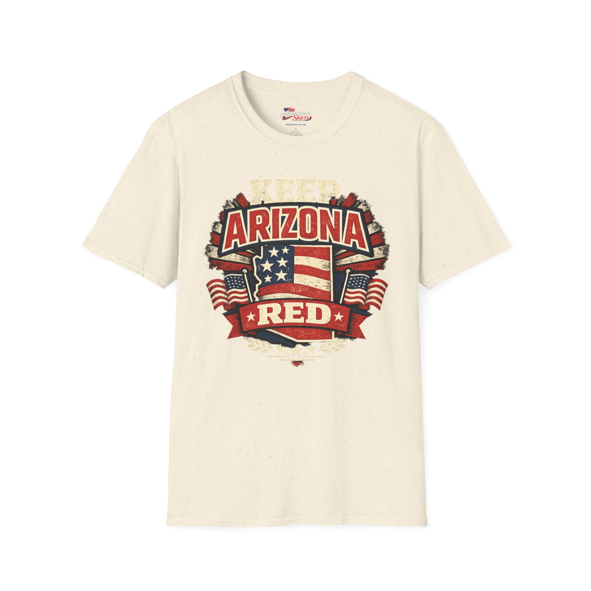 Keep Arizona Red Unisex Softstyle T-Shirt Red 2026