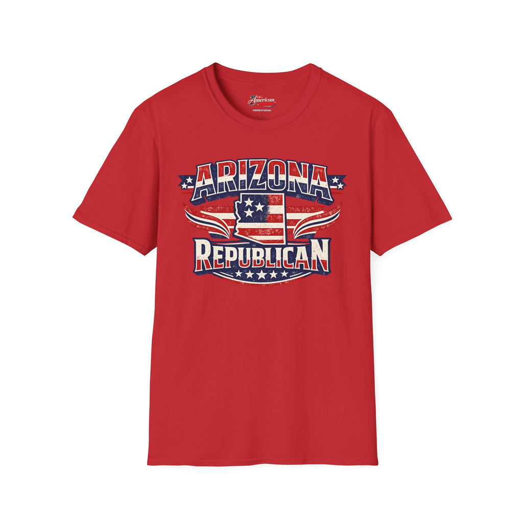 Arizona Republican Unisex Softstyle T Shirt Red 2026