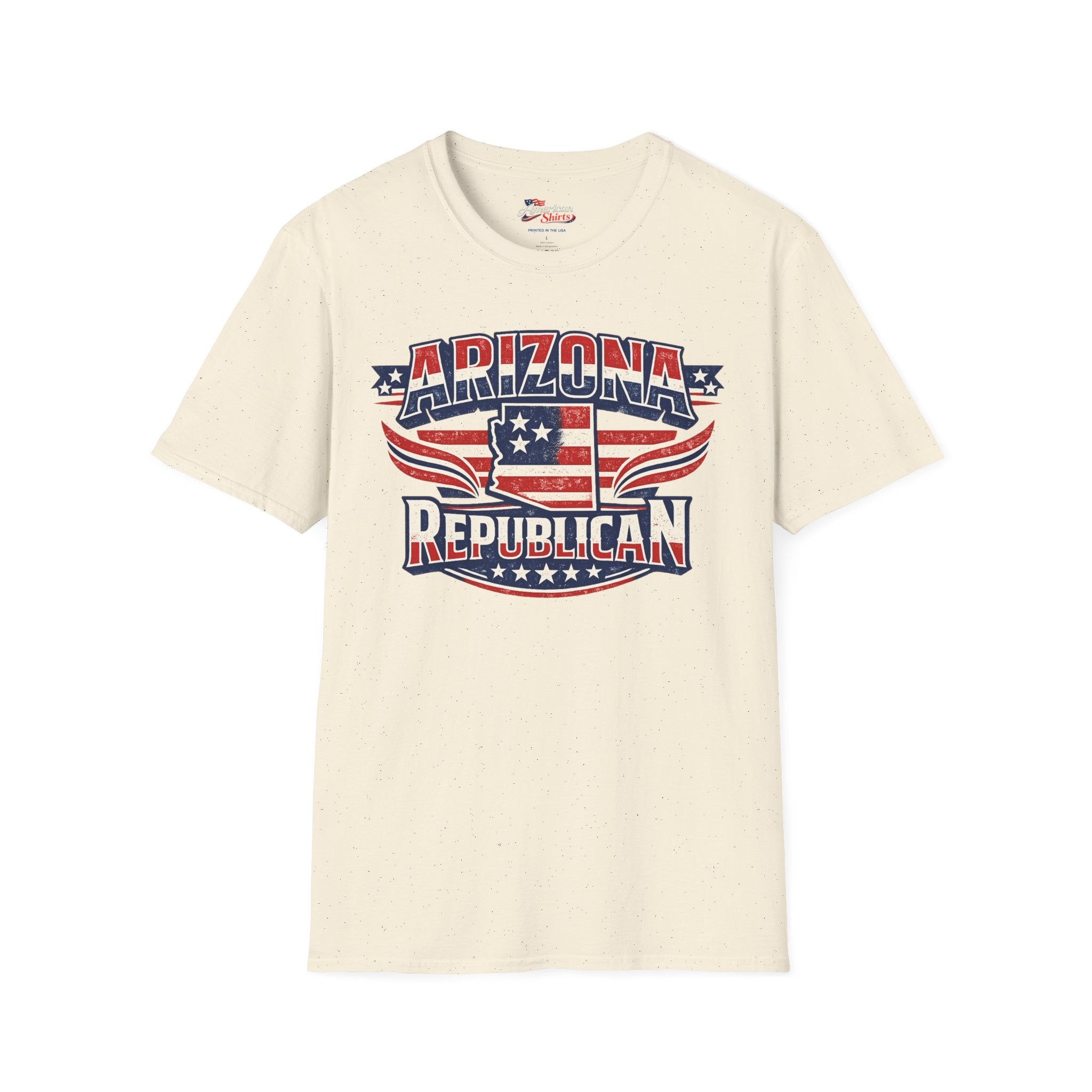 Arizona Republican Unisex Softstyle T Shirt Red 2026
