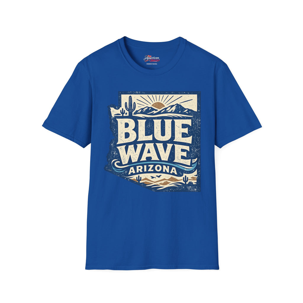 Arizona Blue Wave Unisex Softstyle T Shirt Blue 2026