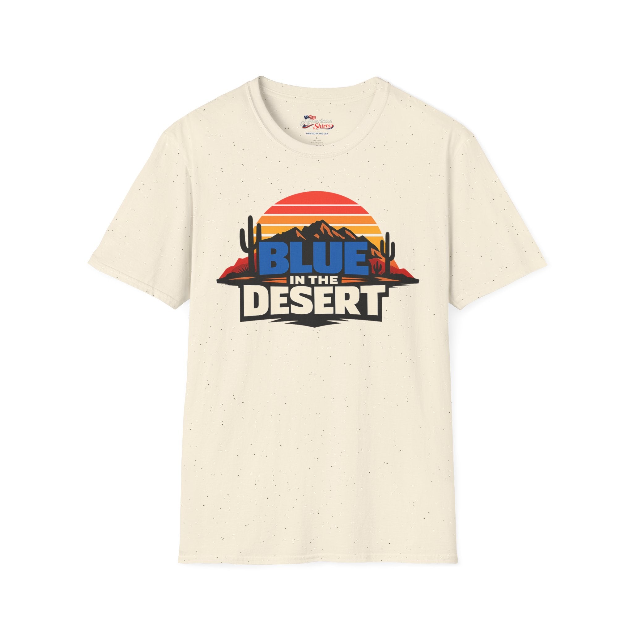 Arizona Blue in the Desert Unisex Softstyle T Shirt Blue 2026