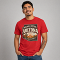 Vintage Building a better Arizona Unisex Softstyle T-Shirt Red 2026