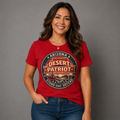 Vintage Arizona Desert Patriot Unisex Softstyle T-Shirt Red 2026