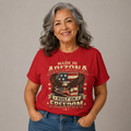 Made in Arizona Built on Freedom Unisex Softstyle T-Shirt Red 2026