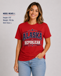 Alaska Republican Unisex T-Shirt State Pride Political Tee Red 2026
