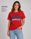 New York Republican Unisex T-Shirt State Pride Political Tee Red 2026
