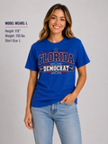 Florida Democrat Unisex T-Shirt State Pride Political Tee Blue 2026