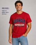 Georgia Republican Unisex T-Shirt State Pride Political Tee Red 2026