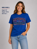 Minnesota Democrat Unisex T-Shirt State Pride Political Tee Blue 2026