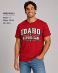 Idaho Republican Unisex T-Shirt State Pride Political Tee Red 2026