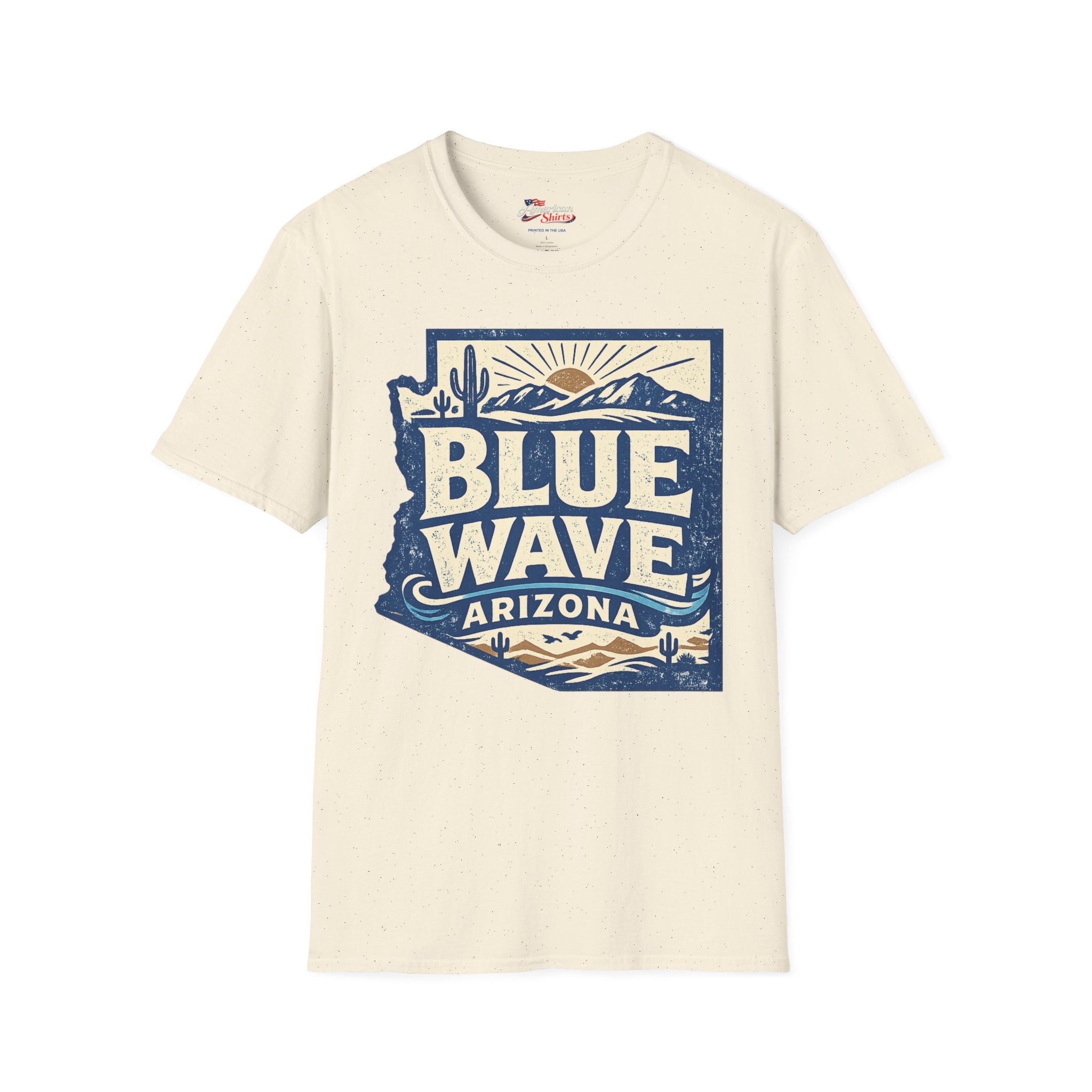 Arizona Blue Wave Unisex Softstyle T Shirt Blue 2026