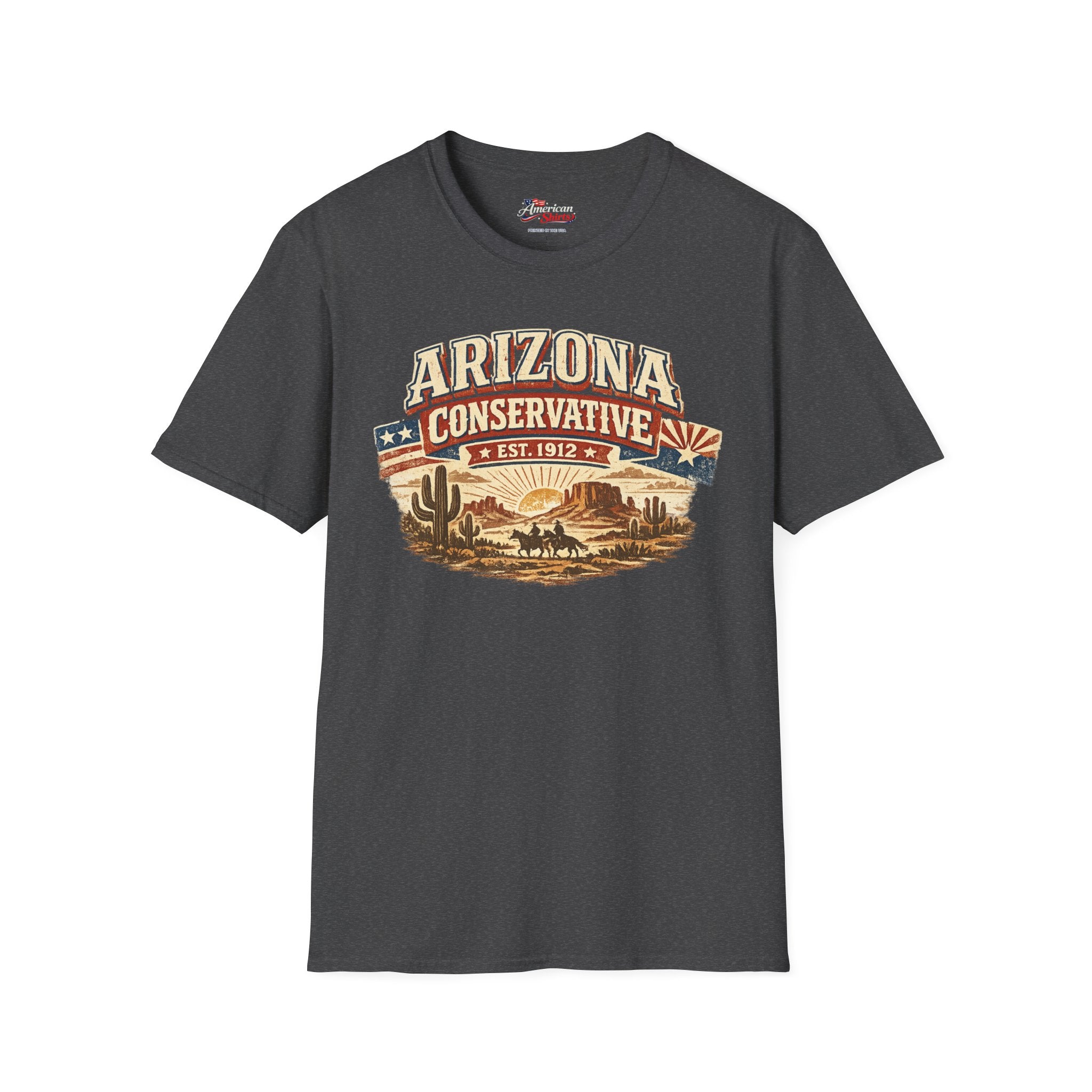 Arizona Conservative Unisex Softstyle T Shirt Red 2026