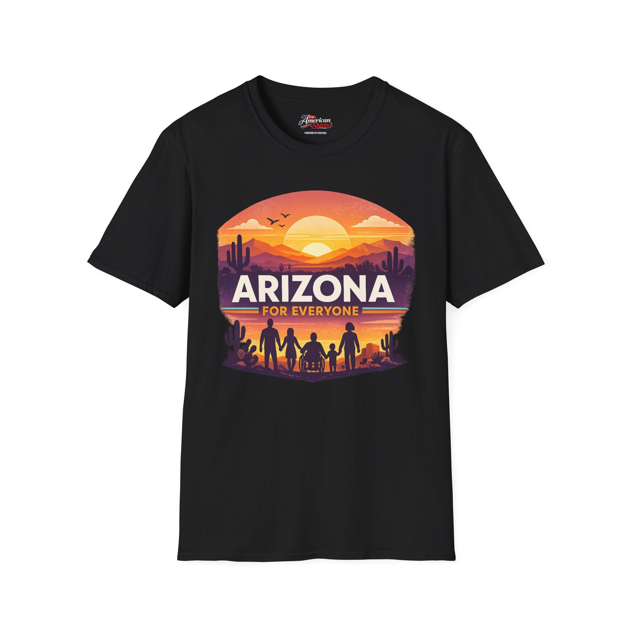 Arizona For Everyone Unisex Softstyle T-Shirt Blue 2026