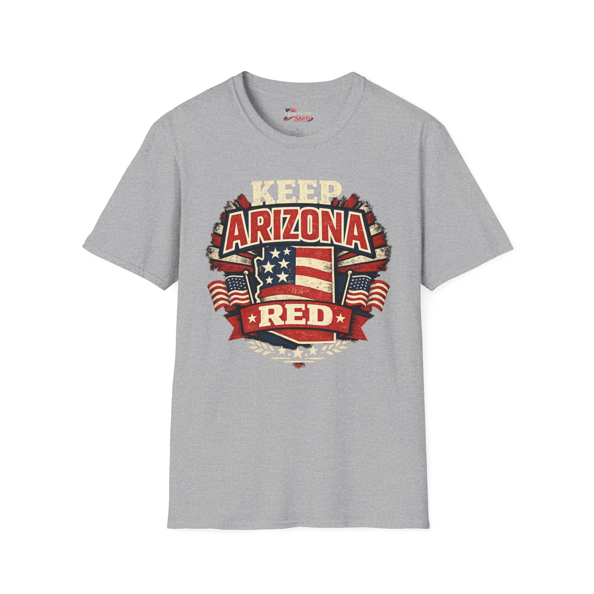 Keep Arizona Red Unisex Softstyle T-Shirt Red 2026